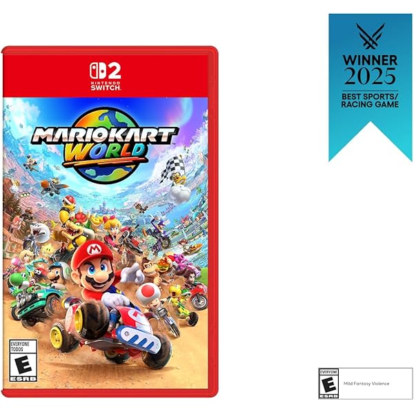Amazon.com: Nintendo Switch 2 + Mario Kart World Bundle with